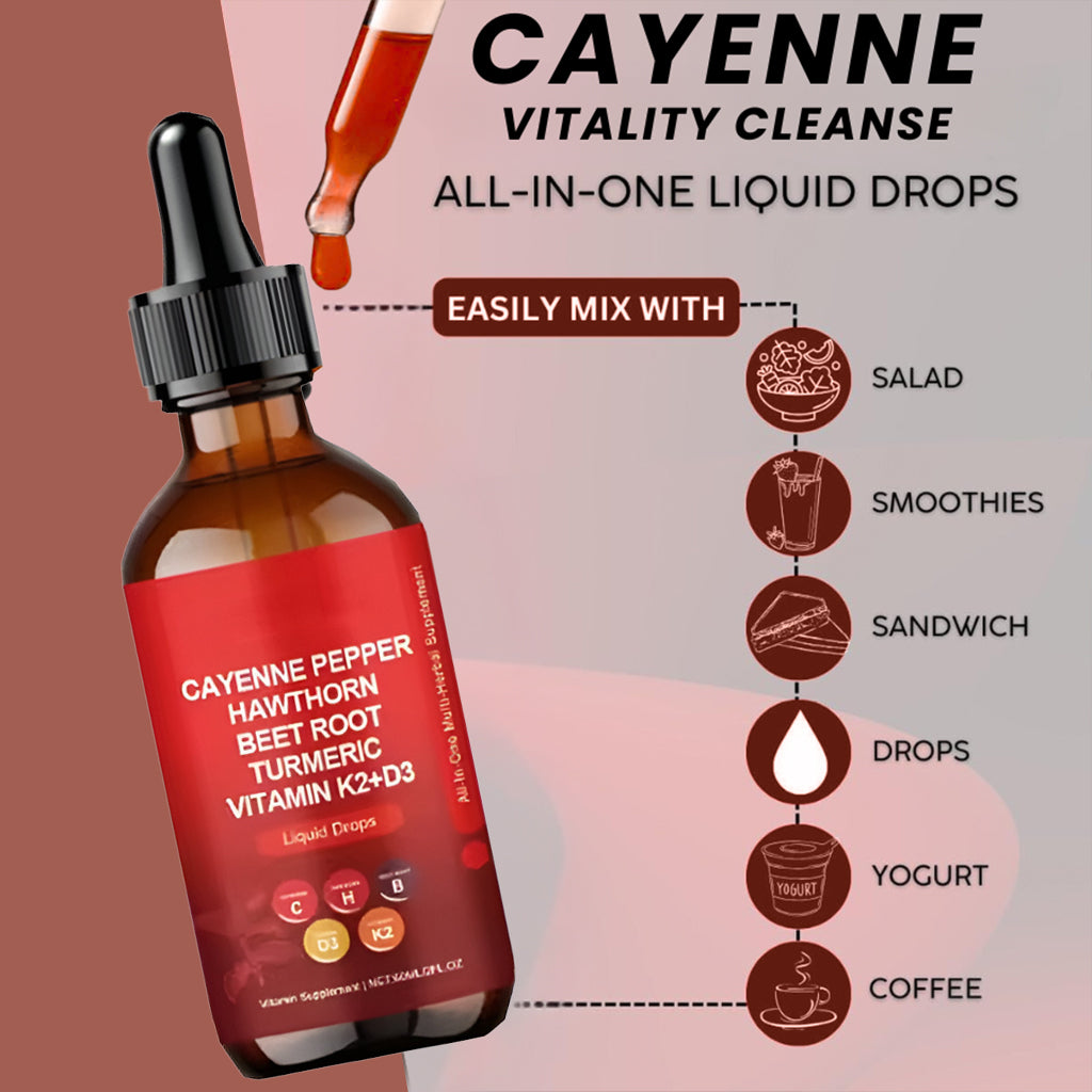 EmberDrops™ Cayenne Pepper & Beetroot Extract Drops