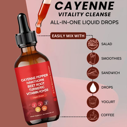 EmberDrops™ Cayenne Pepper & Beetroot Extract Drops